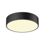 SLV Medo Pro 30 Parete e Luce da soffitto Aluminium Nero Il Giro 10W 1350lm - 930-940 CCT | IP50 - Miglior Resa Cromatica - Dimmerabile 