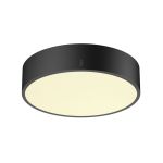 SLV Medo Pro 30 Parete e Luce da soffitto Aluminium Nero Il Giro 10W 1250lm - 930-940 CCT | IP50 - Miglior Resa Cromatica - Dimmerabile 