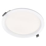 Ledvance Downlight LED Comfort Opale Bianca 42W/36W/30W 5000lm/4200lm/3600lm 100D - 930-940 CCT |Ritaglio 250mm - IP44 - Miglior Resa Cromatica