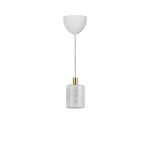Nordlux Siv Luce Pendente Marmo e Metallo Bianca | 65mm - Adatto per E27