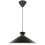 Nordlux Dial 45 Luce Pendente Metallo Nero | Adatto per 1x E27