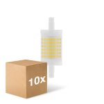 Confezione Multipack 10x Ledvance Performance LED R7s Doppio Ended 78mm Chiara 12W 1521lm - 827 Bianco Molto Caldo | Dimmerabile - Sostitutiva 100W