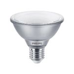 Philips Master Value LED Bulbo Riflettore E27 PAR30 9.5W 740lm 25D - 927 Bianco Molto Caldo | Miglior resa cromatica - Dimmerabile - Sostitutiva 75W