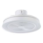 Eglo Ventilatore Da Soffitto Vallonia 1 ABS Bianca 31.7W 3200lm - 827-865 Regolabile Bianca + RGB | Dimmerabile
