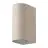 D'Lite Luce Da Parete Vossem Metallo Beige Up & Down| IP54 - Adatto per 2x GU10 