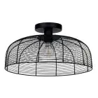 Eglo Luce da soffitto Rinroe Acciaio Nero Rame | Adatto per E27